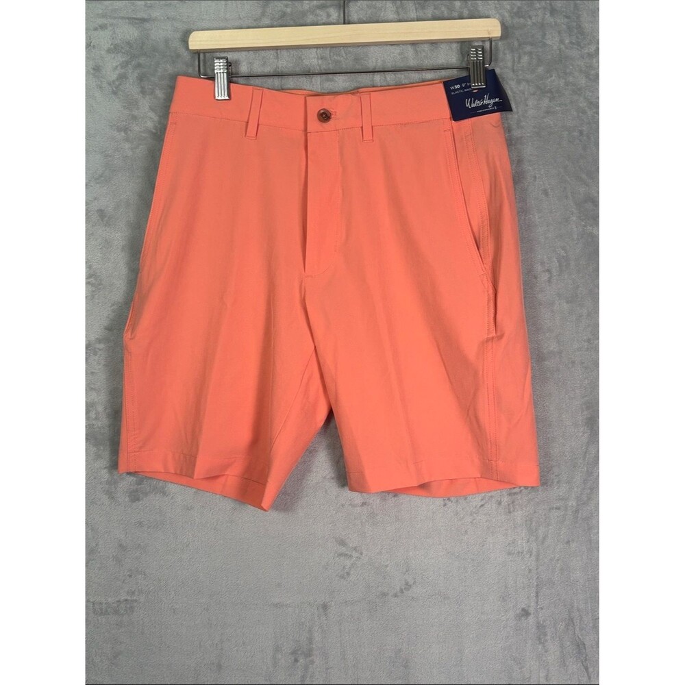 NWT New Walter Hagen Coral Men’s Golf Shorts Size 30